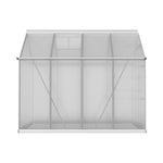 Aluminium Greenhouse Green House Polycarbonate Garden Shed 2.4x2.5M-2